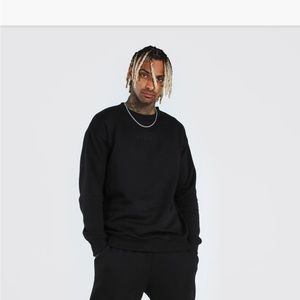 Boohoo Man loose fit utility sweater